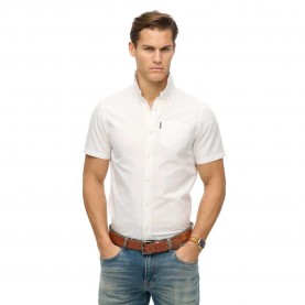 риза,с,къс,ръкав,мъжки,ризи,superdry,oxford,short,sleeve,shirt,optic,(white)