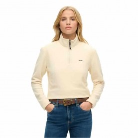 поларена,блуза,дамски,блузи,superdry,polar,fleece,crop,half,zip,sweatshirt,oatmeal,beige,(beige)