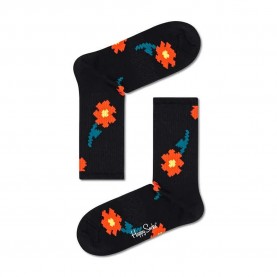 чорапи,мъжки,чорапи,happy,socks,3,4,pixel,flower,socks,long,socks,multicolor,(black)