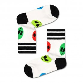 чорапи,детски,чорапи,happy,socks,alien,rib,socks,multicolor,(white)