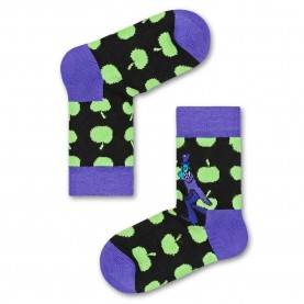 чорапи,детски,чорапи,happy,socks,apples,socks,multicolor,(black)