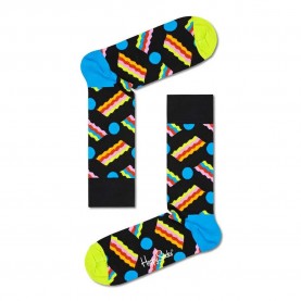 чорапи,мъжки,чорапи,happy,socks,bacon,long,socks,multicolor,(black)