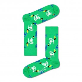 чорапи,мъжки,чорапи,happy,socks,balcony,long,socks,multicolor,(green)
