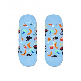 чорапи,мъжки,чорапи,happy,socks,barbeque,liner,long,socks,multicolor,(blue)