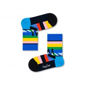 чорапи,детски,чорапи,happy,socks,beatles,legend,crossing,socks,multicolor,(blue)