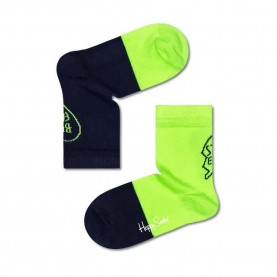 чорапи,детски,чорапи,happy,socks,best,friend,socks,multicolor,(green,yellow)