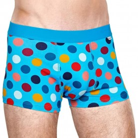 чорапи,мъжко,бельо,happy,socks,big,blue,dot,boxers,blue,multicolor,(blue)