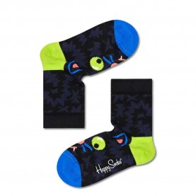 чорапи,детски,чорапи,happy,socks,black,cat,socks,multicolor,(black)