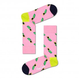 чорапи,мъжки,чорапи,happy,socks,call,me,maybe,long,socks,multicolor,(pink)
