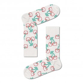чорапи,мъжки,чорапи,happy,socks,cherry,1,2,crew,long,socks,multicolor,(white)
