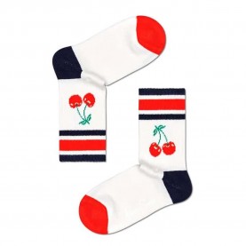 чорапи,детски,чорапи,happy,socks,cherry,stripe,socks,multicolor,(white)