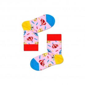 чорапи,детски,чорапи,happy,socks,circus,socks,multicolor,(pink)