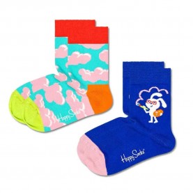 чорапи,детски,чорапи,happy,socks,clouds,socks,2,pairs,multicolor,(blue)