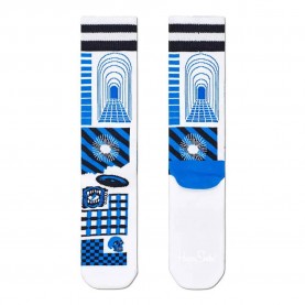 чорапи,мъжки,чорапи,happy,socks,cover,crew,white,long,socks,multicolor,(white)