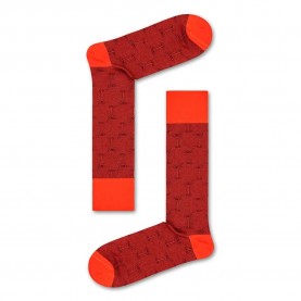 чорапи,мъжки,чорапи,happy,socks,dressed,cocktail,long,socks,multicolor,(red)