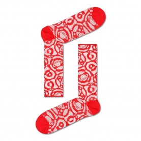 чорапи,мъжки,чорапи,happy,socks,dressed,kai,red,and,pink,long,socks,multicolor,(red)
