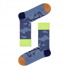 чорапи,мъжки,чорапи,happy,socks,dressed,ladder,crew,blue,and,green,long,socks,multicolor,(blue)