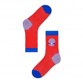 чорапи,мъжки,чорапи,happy,socks,erika,crew,long,socks,multicolor,(red)