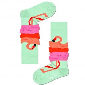 чорапи,детски,чорапи,happy,socks,flamingo,knee,high,socks,multicolor,(green)