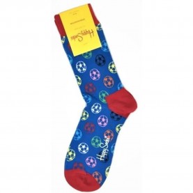 чорапи,мъжки,чорапи,happy,socks,football,long,socks,multicolor,(blue)