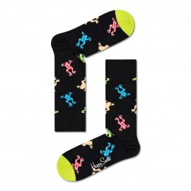 чорапи,мъжки,чорапи,happy,socks,frog,long,socks,multicolor,(black)