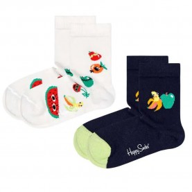 чорапи,детски,чорапи,happy,socks,fruit,mix,socks,2,pairs,multicolor,(white,blue)