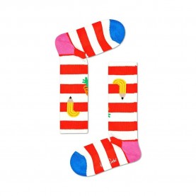 чорапи,детски,чорапи,happy,socks,fruit,striped,rib,socks,multicolor