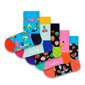 чорапи,детски,чорапи,happy,socks,fruits,gift,socks,5,pairs,multicolor