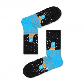 чорапи,мъжки,чорапи,happy,socks,future,unknown,3,4,crew,long,socks,multicolor,(blue,black)
