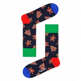 чорапи,мъжки,чорапи,happy,socks,gingerbread,cookies,size,41,46,long,socks,multicolor,(blue)