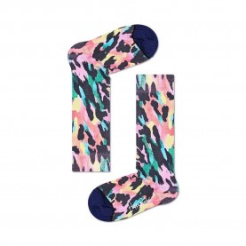 чорапи,детски,чорапи,happy,socks,gradient,leopard,knee,high,socks,multicolor