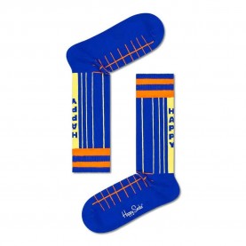 чорапи,мъжки,чорапи,happy,socks,grid,stripe,long,socks,multicolor,(blue)