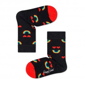 чорапи,детски,чорапи,happy,socks,happy,rainbow,socks,multicolor,(black)