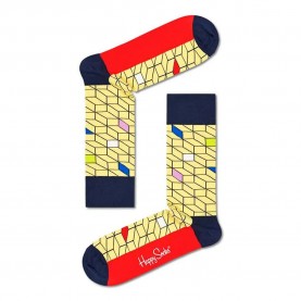 чорапи,мъжки,чорапи,happy,socks,illusion,optic,long,socks,multicolor,(yellow)