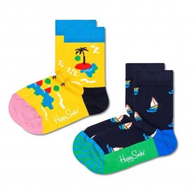 чорапи,детски,чорапи,happy,socks,island,in,the,sun,socks,2,pairs,multicolor