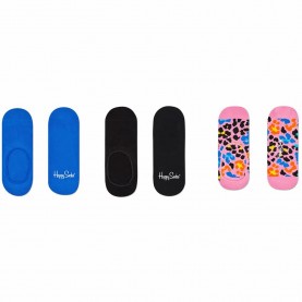 чорапи,мъжки,чорапи,happy,socks,liner,long,socks,3,pairs,black,(multicolor)