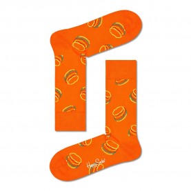 чорапи,мъжки,чорапи,happy,socks,lunch,time,socks,long,socks,black,(orange)