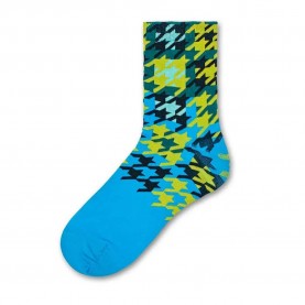 чорапи,мъжки,чорапи,happy,socks,marcia,ankle,long,socks,multicolor,(blue)