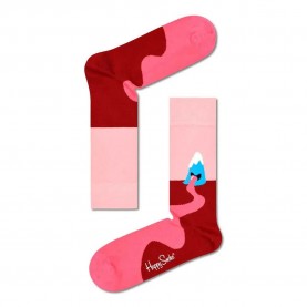 чорапи,мъжки,чорапи,happy,socks,mountain,high,long,socks,multicolor,(pink)