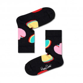 Чорапи Happy socks My Valentine socks - Black (Multicolor) чорапи,детски,чорапи,happy,socks,my,valentine,socks,black,(multicolor)