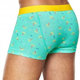 чорапи,мъжко,бельо,happy,socks,palm,party,confetti,boxers,multicolor,(green)