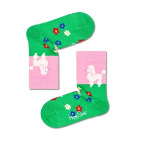 чорапи,детски,чорапи,happy,socks,poodle,&,flowers,socks,multicolor,(green)