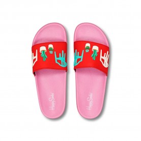 джапанки,мъжки,джапанки,и,чехли,happy,socks,pool,slider,balcony,flip,flops,multicolor,(pink)