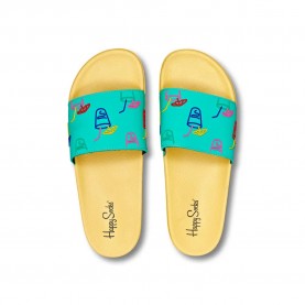 джапанки,мъжки,джапанки,и,чехли,happy,socks,pool,slider,lemonade,flip,flops,multicolor,(blue)