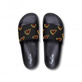 джапанки,мъжки,джапанки,и,чехли,happy,socks,pool,slider,pizza,slice,flip,flops,multicolor,(black)