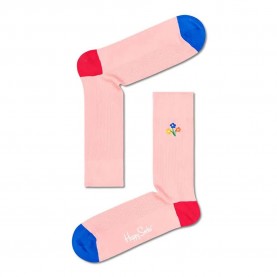 чорапи,мъжки,чорапи,happy,socks,ribbed,embroidery,bouquet,long,socks,multicolor,(pink)