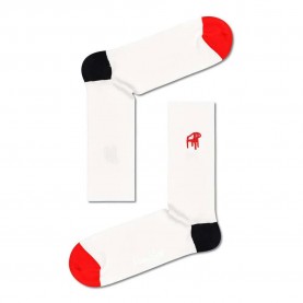 чорапи,мъжки,чорапи,happy,socks,ribbed,embroidery,chair,long,socks,multicolor,(white)