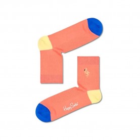 чорапи,мъжки,чорапи,happy,socks,ribbed,embroidery,flamingo,1,2,crew,long,socks,multicolor,(orange)