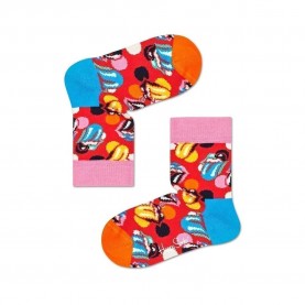 чорапи,детски,чорапи,happy,socks,rolling,stones,big,licks,socks,multicolor,(red)