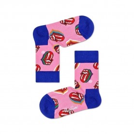 чорапи,детски,чорапи,happy,socks,rolling,stones,candy,kiss,socks,multicolor,(pink)